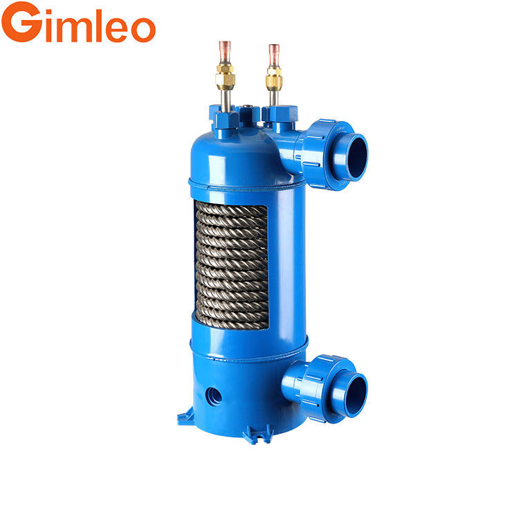 مقاومت در برابر خوردگی PVC تیتانیوم مبادله گرما پوسته و طراحی لوله قابل تنظیم