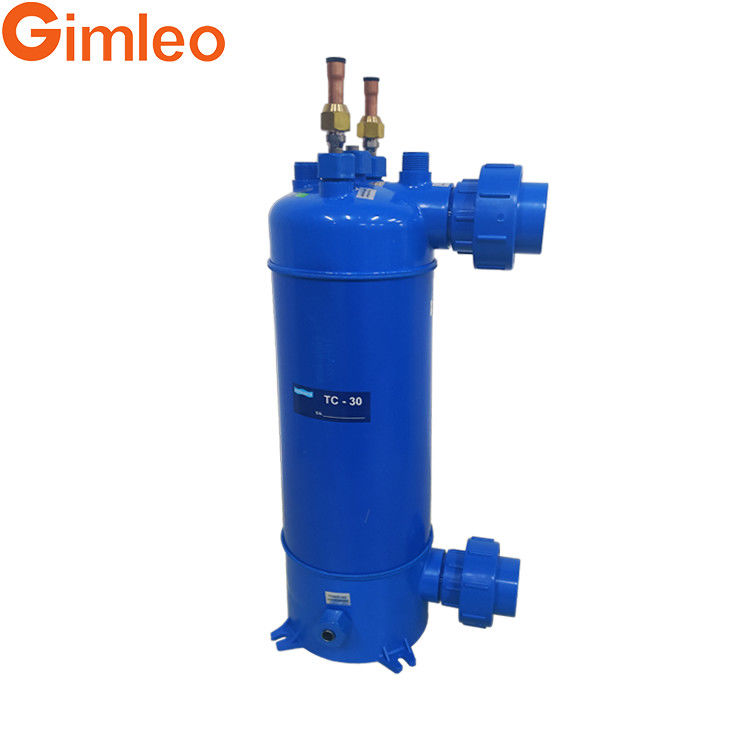 بسته بندی شده PVC PPR Shell Titanium Heat Exchanger مقاوم به خوردگی 1-5 MPa فشار