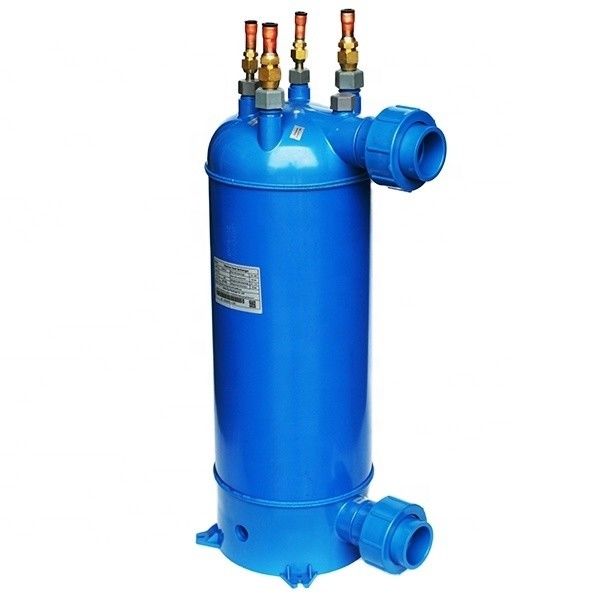 طناب های تیتانیوم پوسته PVC آب به آب مبادله گرما برای انرژی آب شنا