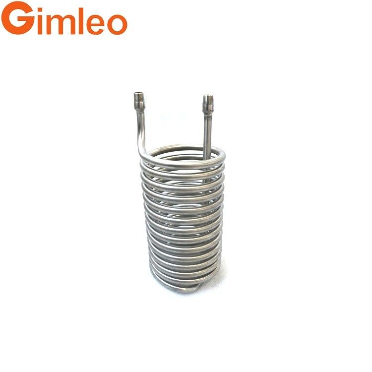 مبادله گرما طومار تیتانیوم مقاوم به خوردگی برای کنترل دقیق دمای OEM