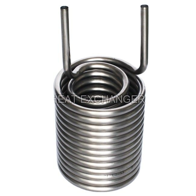 طومار خنک کننده تیتانیوم درجه TA1 9.52mm 12.7mm 16mm 19mm برای انتقال گرما