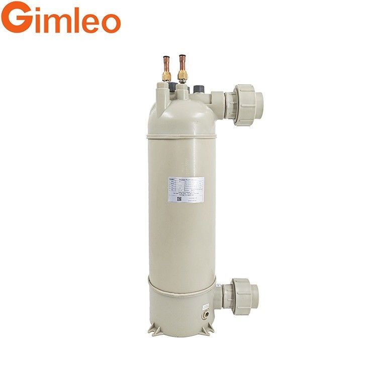 5MPa فشار حداکثر مبادله گرما آب دریا با تیتانیوم مقاوم به خوردگی PPR HTS-2