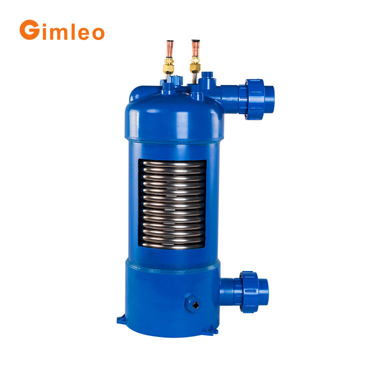 9.52mm خروجی خنک کننده 2.6kw مینی مبادله گرما تیتانیوم MHTA-0.75 برای معدن انرژی