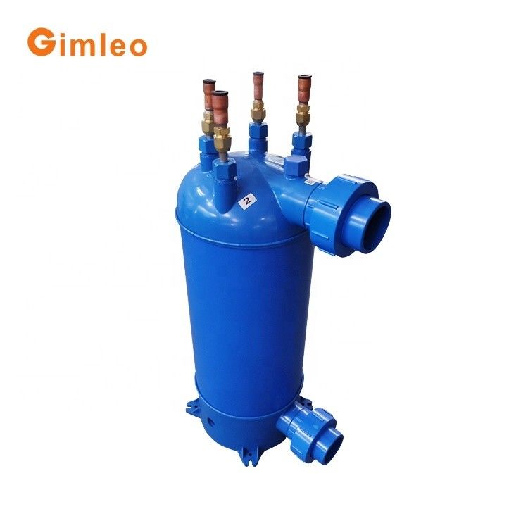 مبادله گرما تیتانیوم لوله PVC پوسته استخر برای پمپ گرما استخر شنا MHTA-15