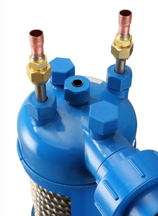 مبادله گرما لوله تیتانیوم پیچ خورده پوسته PVC برای بخارگر MHTA-3