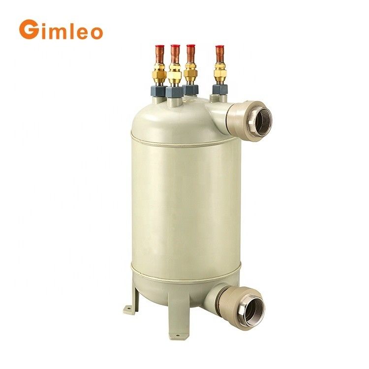HTS-7 PPR پوسته جوش 12.7mm لوله تیتانیوم مبادله گرما برای تنظیم دمای