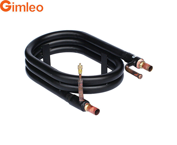 R407c نوع خنک کننده مبادله گرما لوله U برای خنک سازی صنعتی با فشار جانبی آب 2.5Mpa