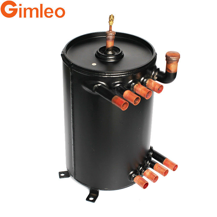 مبادله گرما چند لوله ای 30kw GAK12-CMF-4 عملکرد بالا برای قطعات یخچال با ظرفیت خنک کننده