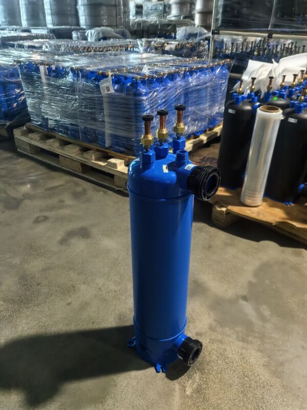 لوله در پوسته PVC مبادله گرما استخر مسکونی MHTA-2 نصب افقی یا عمودی آسان نصب و نگهداری را تضمین می کند