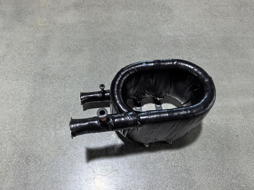 ظرفیت گرمایش ۶ تا ۳۰۰ کلو وات مبادله گرما آب گرم شیل فولاد ضد زنگ لوله مس تجهیزات انتقال گرما پایدار