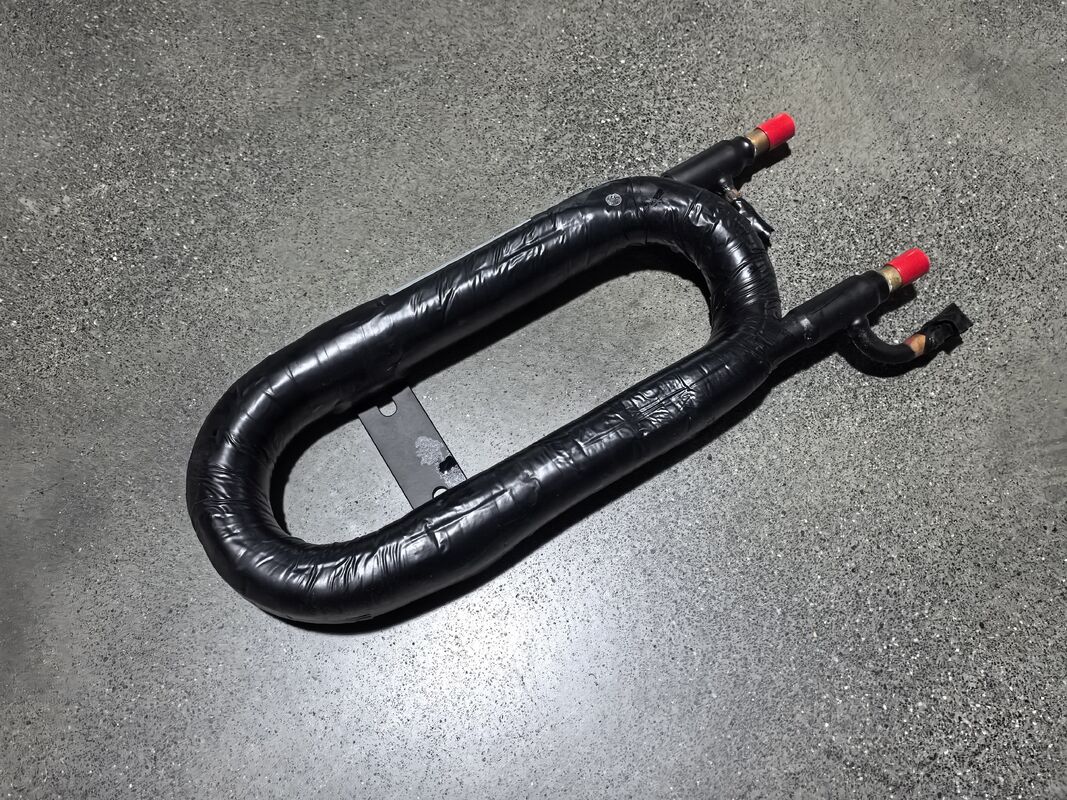 مبادله گرما هم محوری با دمای کار 20°C تا 65°C ارتفاع 520mm و جریان آب 3m3/h برای مدیریت گرما کارآمد