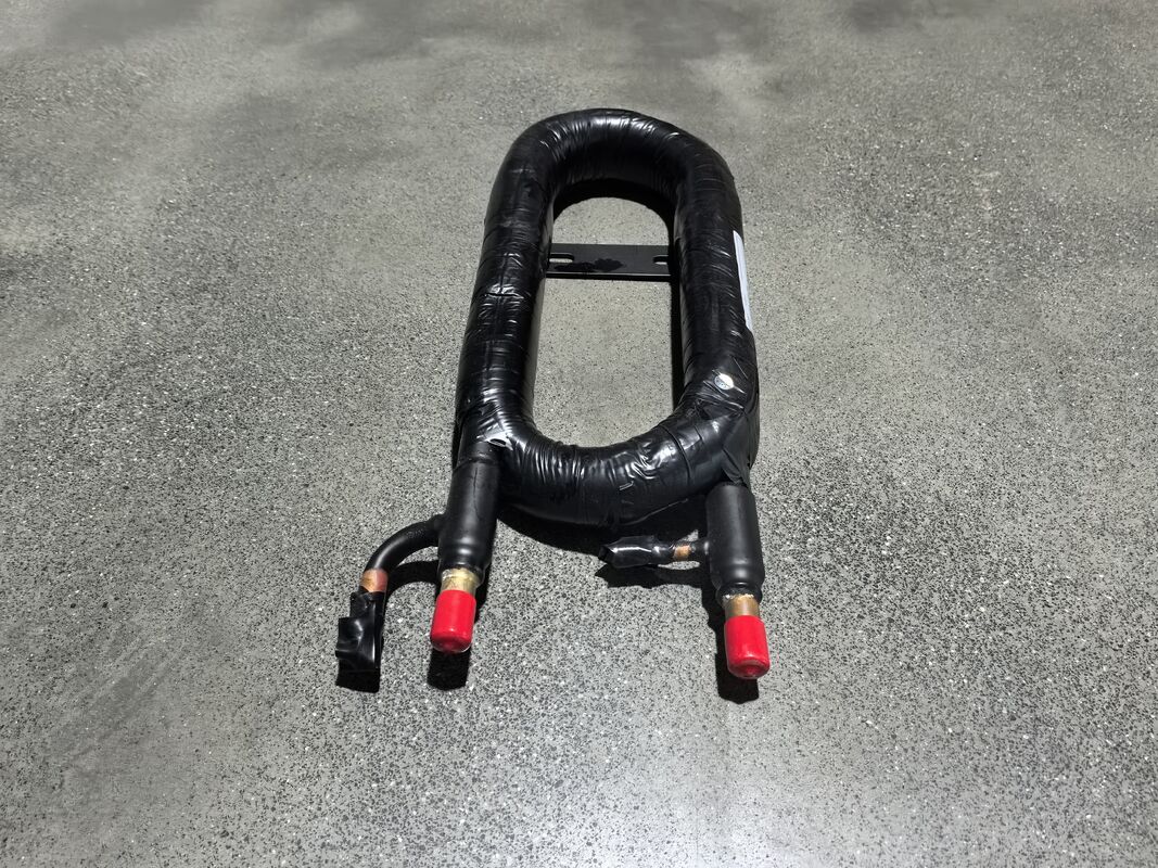 Durable Coaxial Heat Exchanger with -50°C to 300°C Operating Range for Impure Liquid Handling and GY 0200C Flow Rate