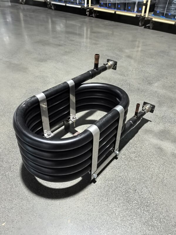 High Efficiency Coaxial Heat Exchanger with 4.2MPA Max Pressure and Stainless Steel Copper Titanium Options