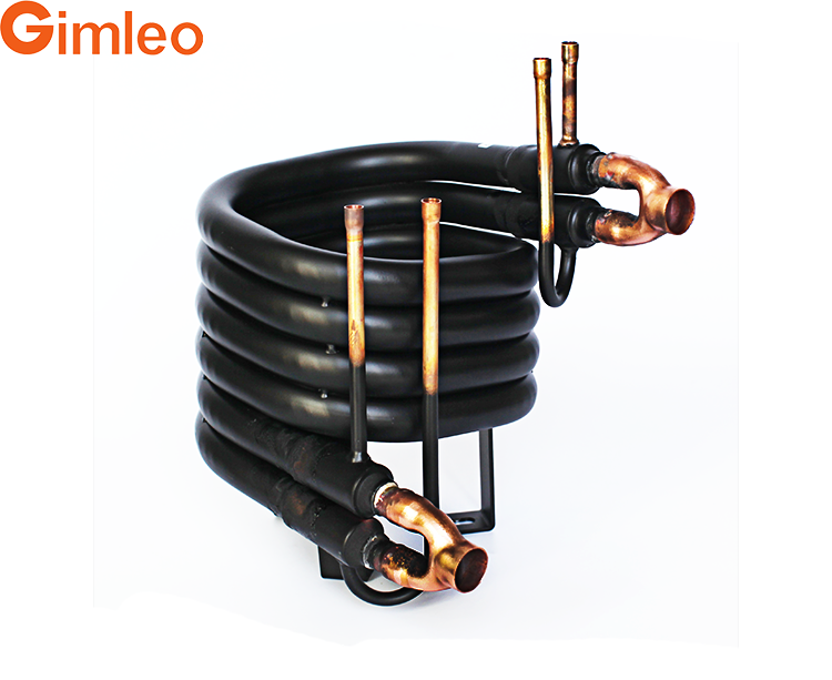 GY0135C مبادله گرما کمپکت لوله در لوله با کارایی بالا برای برنامه های صنعتی HVAC و یخچال پمپ های گرما