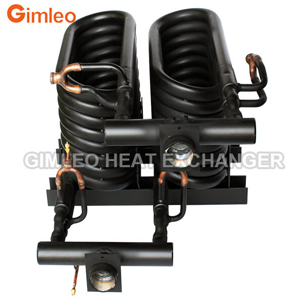20HP 70KW 240000 BTU لوله تبخیر کندنسر در لوله مبادله گرما مبادله گرما کواکسیال برای HVACR