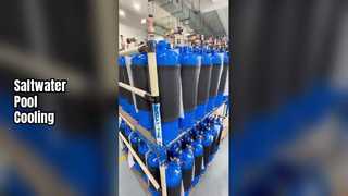 مبدل حرارتی آب شور برای استخر